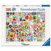 Puzzle 500 pièces - Stickers Kawaii