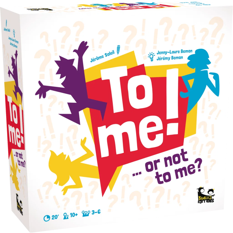 To me ! Or not to me ?