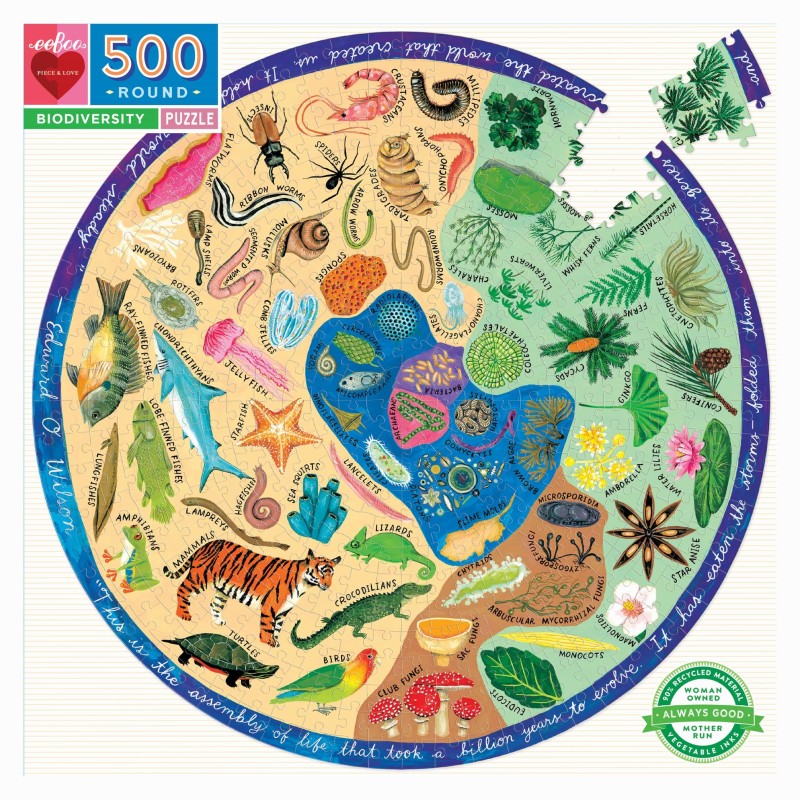 Puzzle 500 pièces - Biodiversity