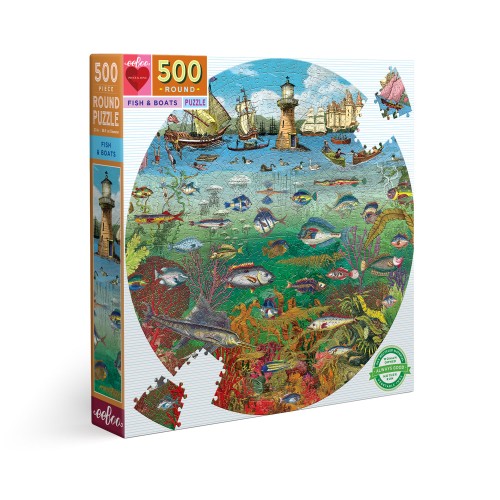 Puzzle 500 pièces - Fish &...