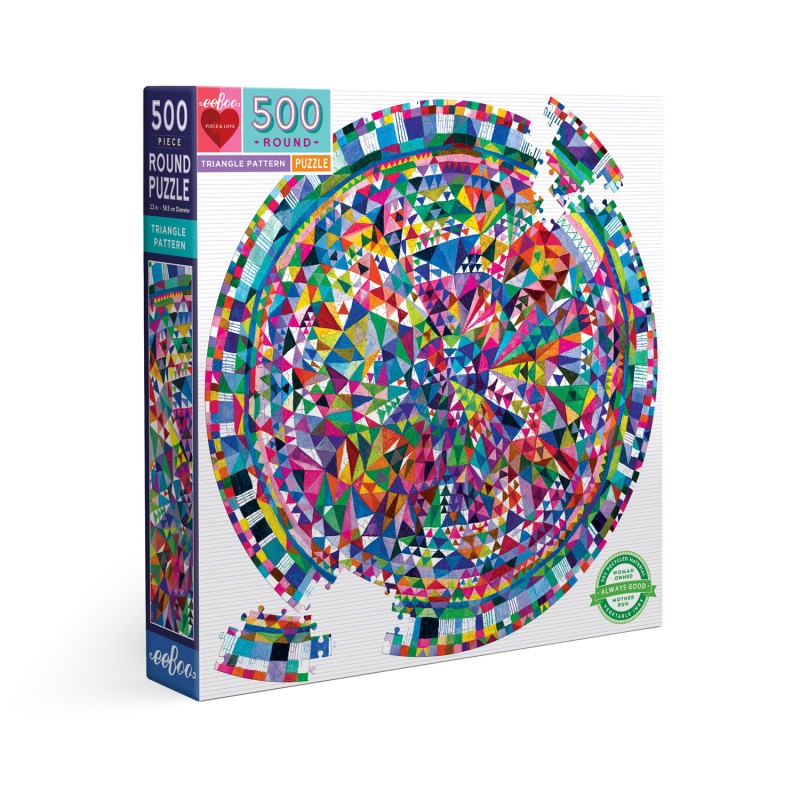 Puzzle 500 pièces - Triangle Pattern