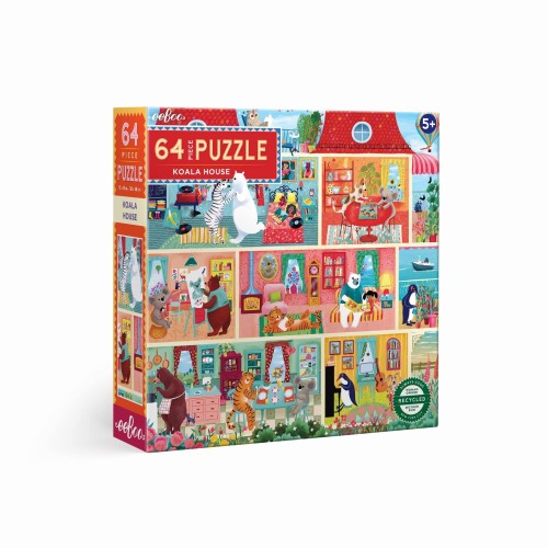 Puzzle 64 pièces - Maison...