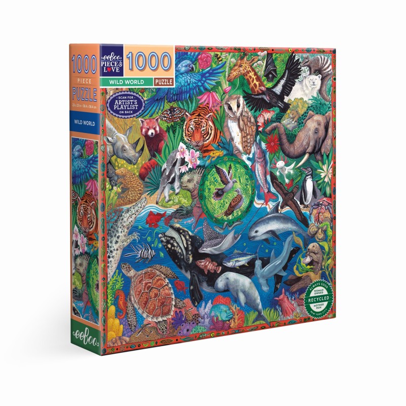 Puzzle 1000 pièces - Wild World