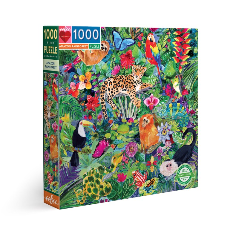 Puzzle 1000 pièces - Amazon Rainforest
