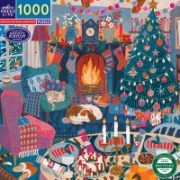 Puzzle 1000 pièces - English Cottage Christmas
