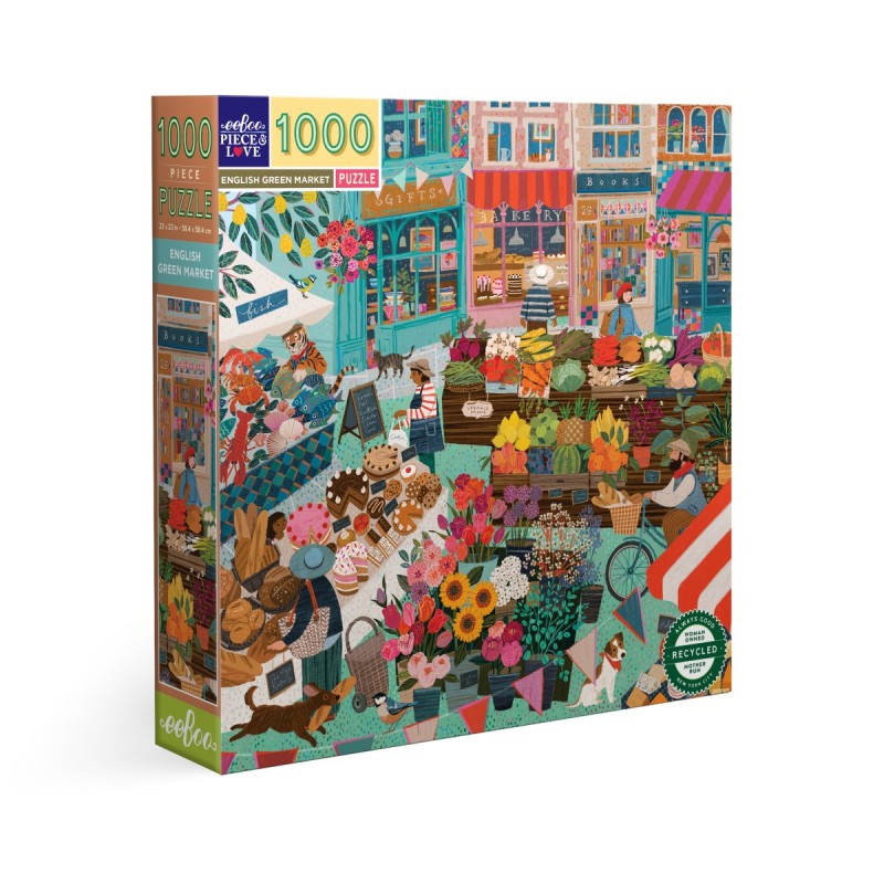 Puzzle 1000 pièces - English Green Market