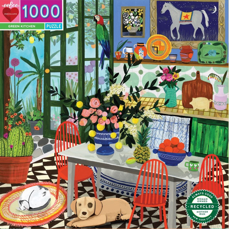 Puzzle 1000 pièces - Green Kitchen