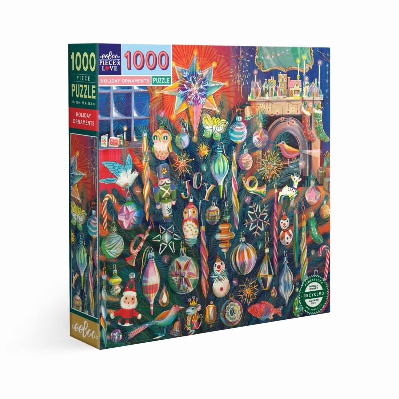 Puzzle 1000 pièces - Holiday Ornaments
