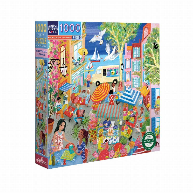 Puzzle 1000 pièces - Marketplace In France