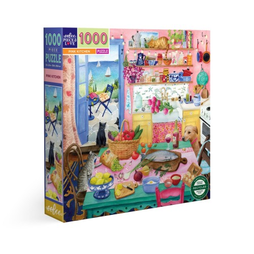 Puzzle 1000 pièces - Pink...