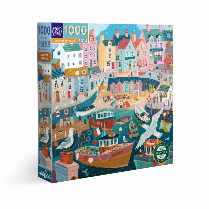 Puzzle 1000 pièces - Seaside Harbor