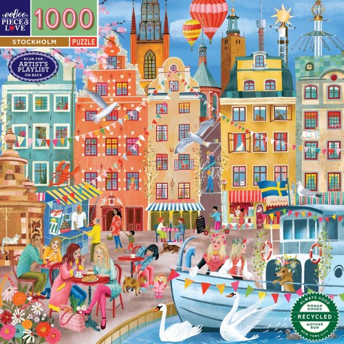 Puzzle 1000 pièces - Stockholm