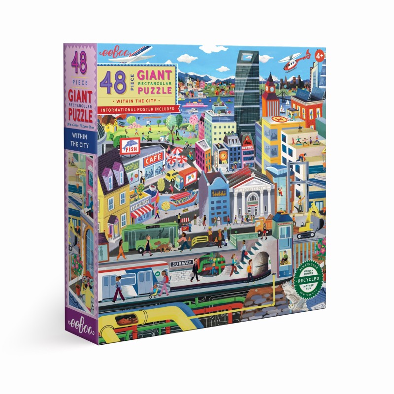 Puzzle 48 pièces - Dans La Ville