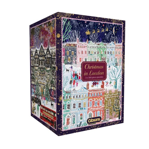 3 Puzzles 500 pièces -...