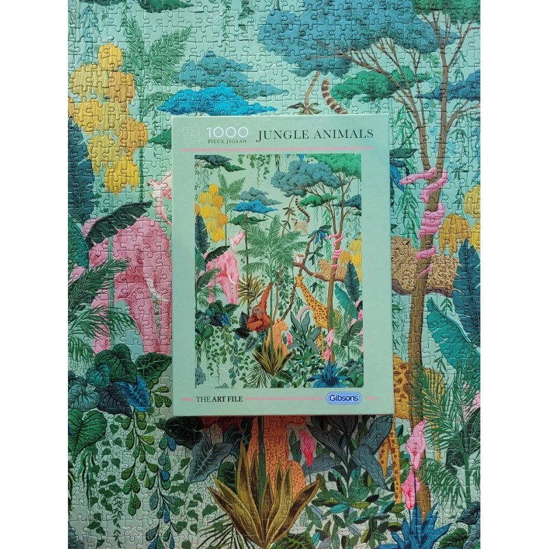 Puzzle 1000 pièces - Jungle Animals