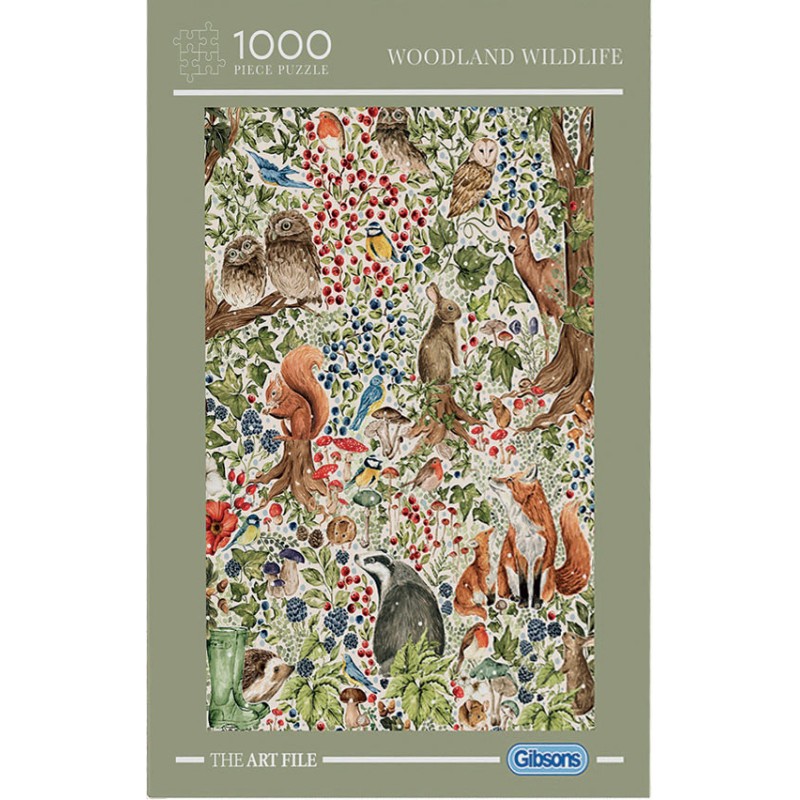 Puzzle 1000 pièces - Woodland Life