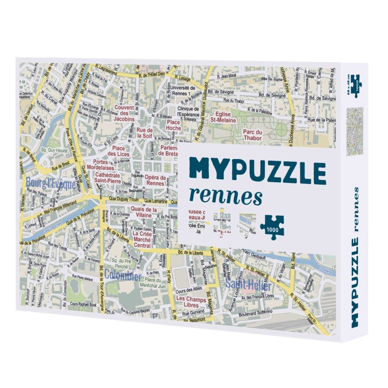 Puzzle 1000 pièces - Mypuzzle Rennes