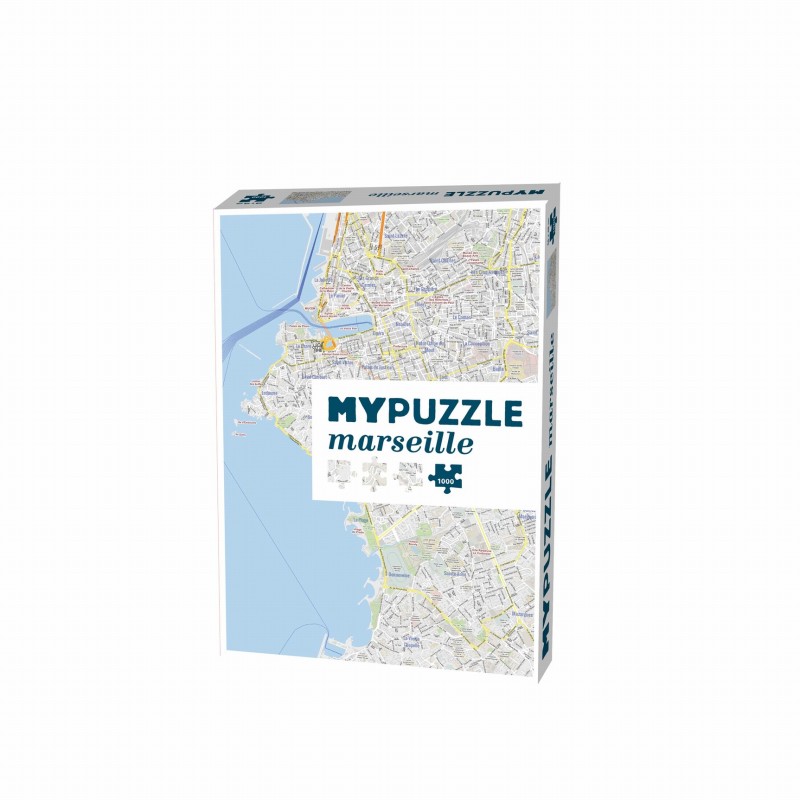 Puzzle 1000 pièces - Mypuzzle Marseille Helvetiq