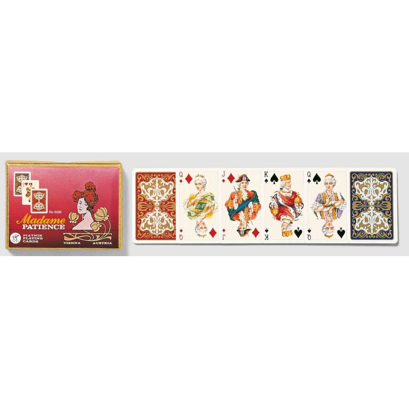 Jeux de Cartes Patience - Madame