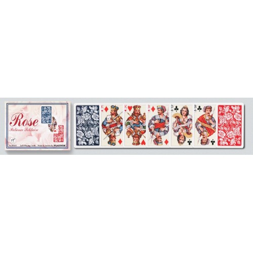 Jeu Cartes de Patience - Rose