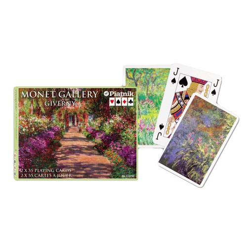 Coffret 2x55 Cartes Monet -...