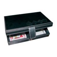 Coffret Cartes Luxe Effet Cuir
