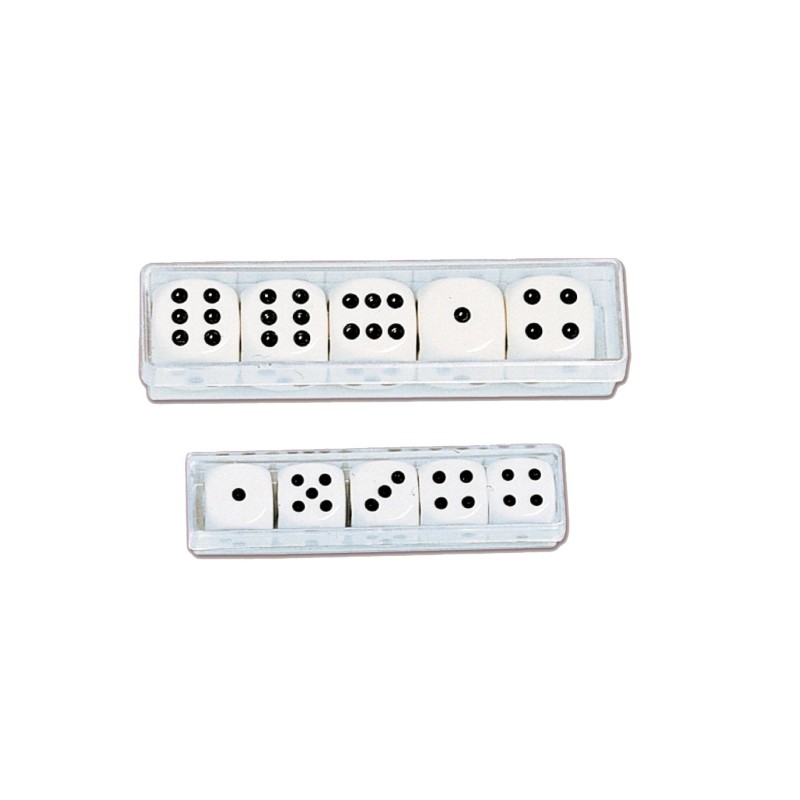 Set de 5 dés de 22mm