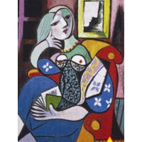 Puzzle 1000 pièces - Picasso, Femme Avec Un Livre