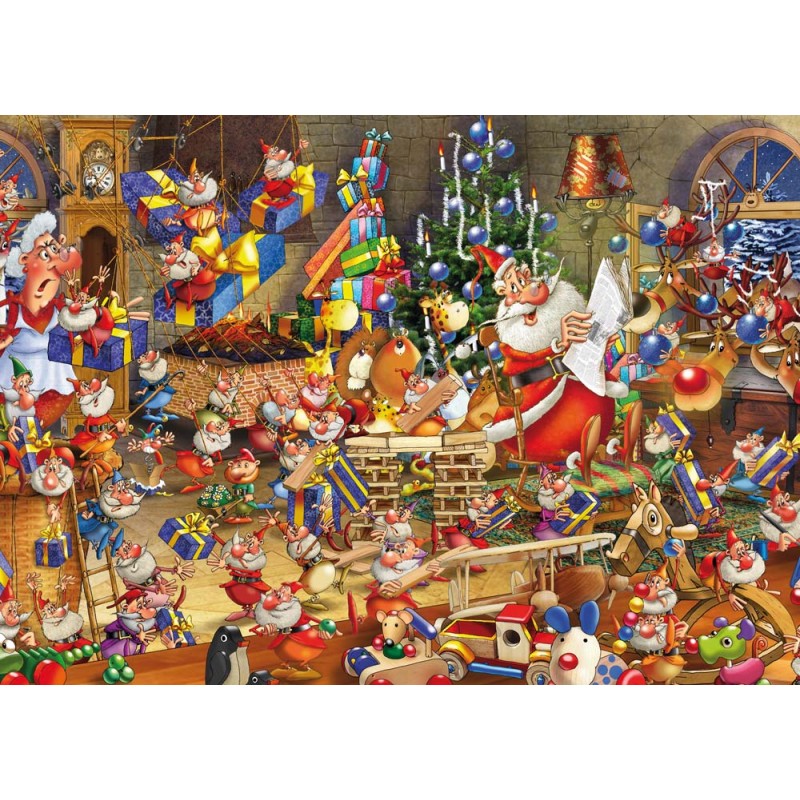 Puzzle 1000 pièces - Ruyer - Santa