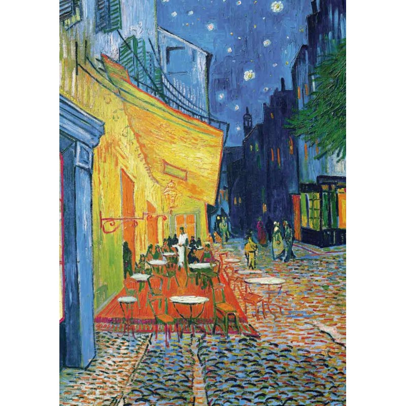 Puzzle 1000 pièces - Terrasse de Café de Van Gogh