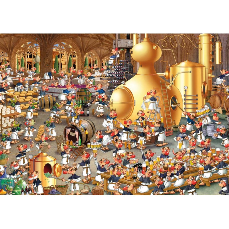 Puzzle 1000 pièces - Brasserie de Ruyer