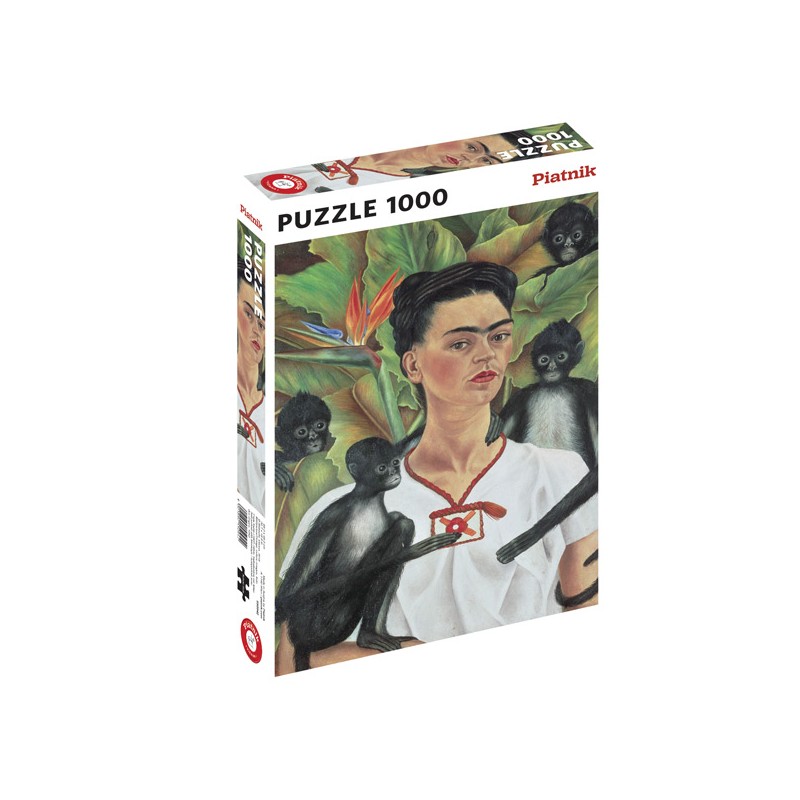 Puzzle 1000 pièces - Frida Kahlo - Autoportrait