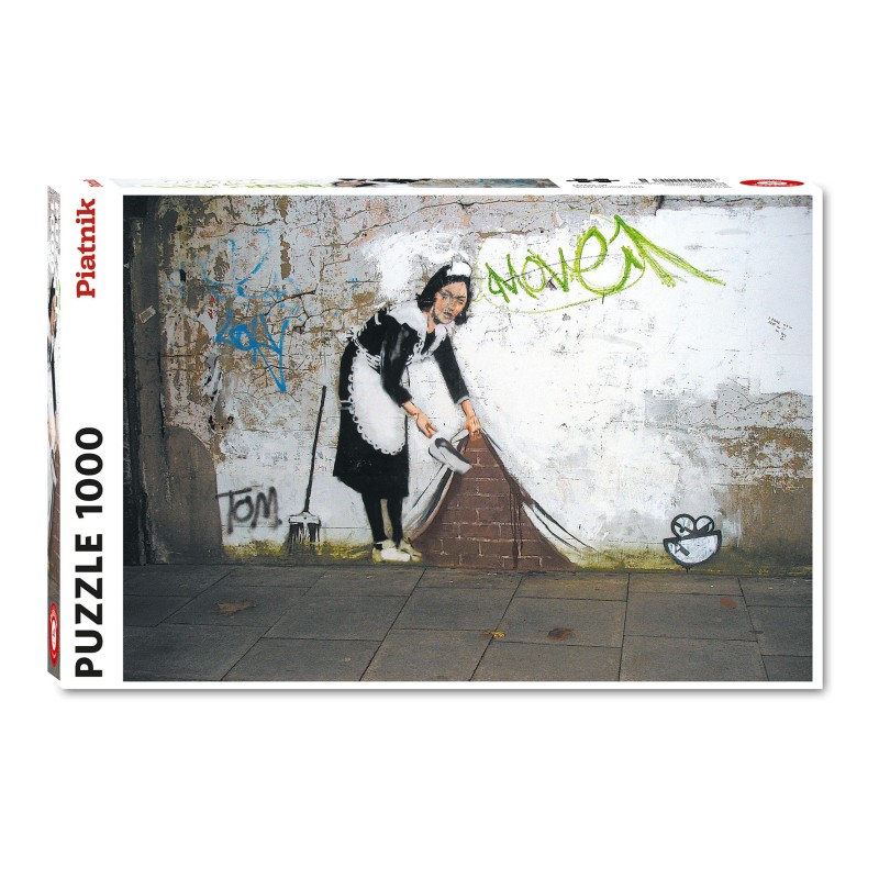 Puzzle 1000 pièces -  Femme de Ménage de Banksy