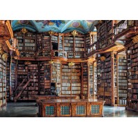Puzzle 1000 pièces - Bibliothèque Monastère St Florian