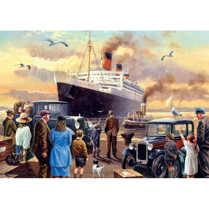 Puzzle 1000 pièces - R.M.S. Queen Mary