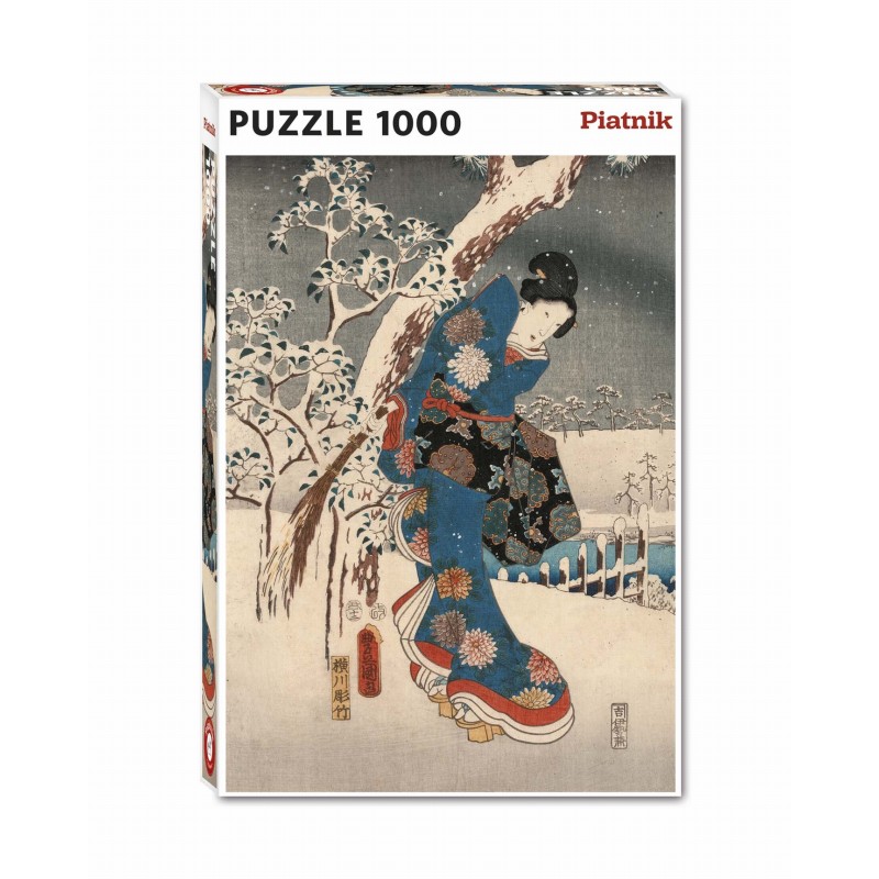 Puzzle 1000 pièces - Hiroshige - Conte De Genji