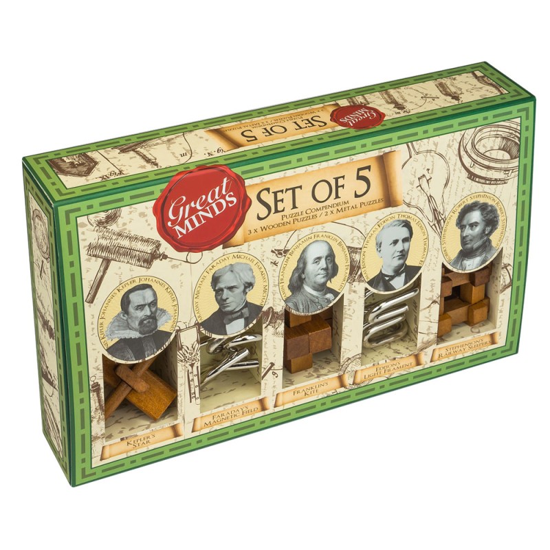 Set de 5 Casse-Têtes - Hommes