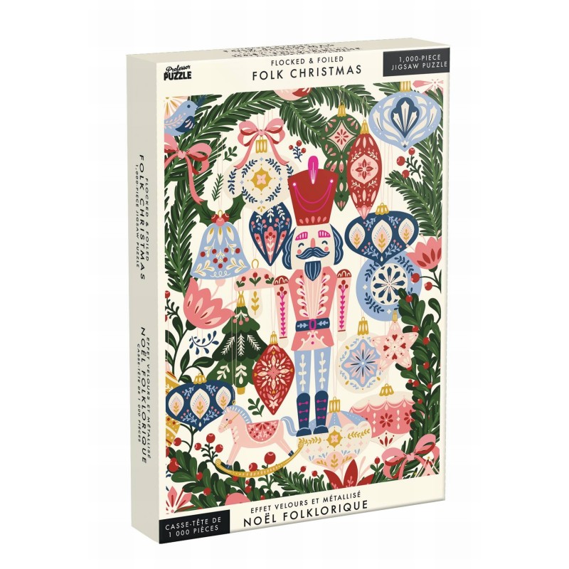 Puzzle 1000 pièces - Folk Christmas