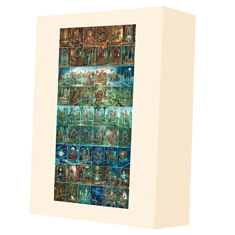 Puzzle 1000 pièces - Tarot Du Labyrinthe, Florence Magnin