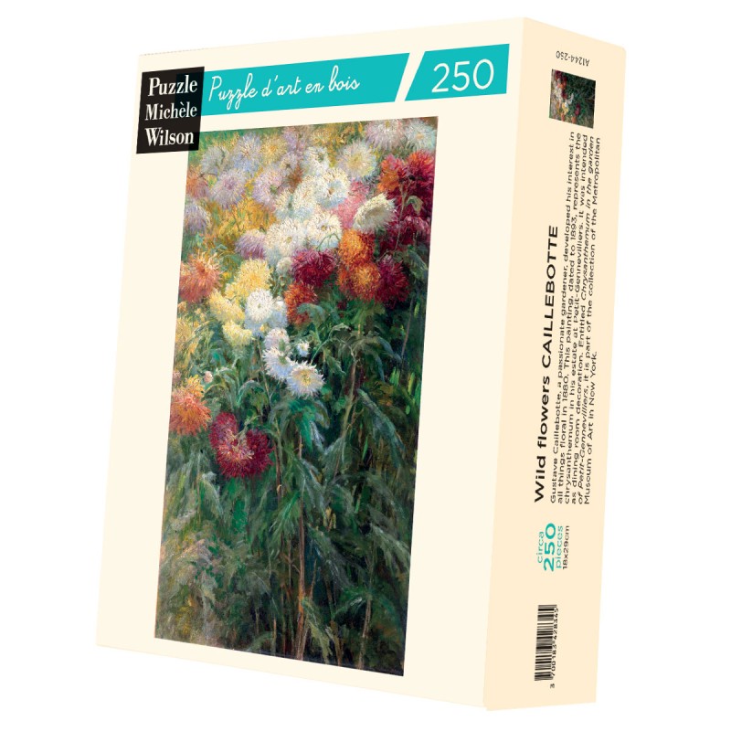 Puzzle 250 pièces - Fleurs Sauvages Caillebotte