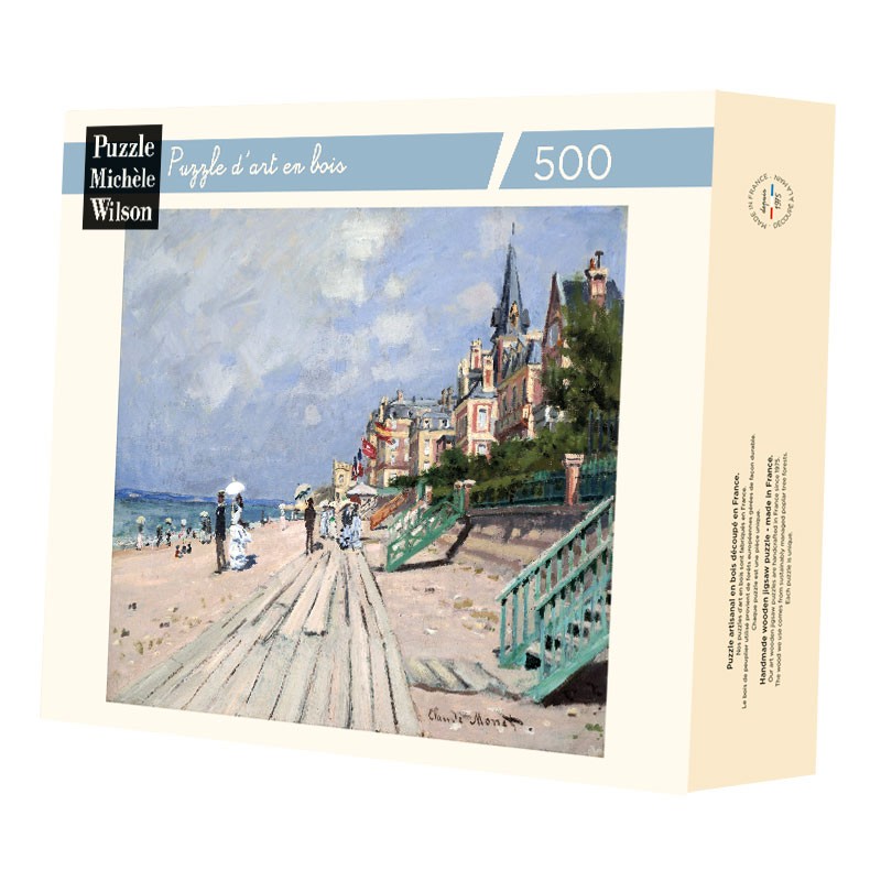 Puzzle 500 pièces - La Promenade A Trouville Monet