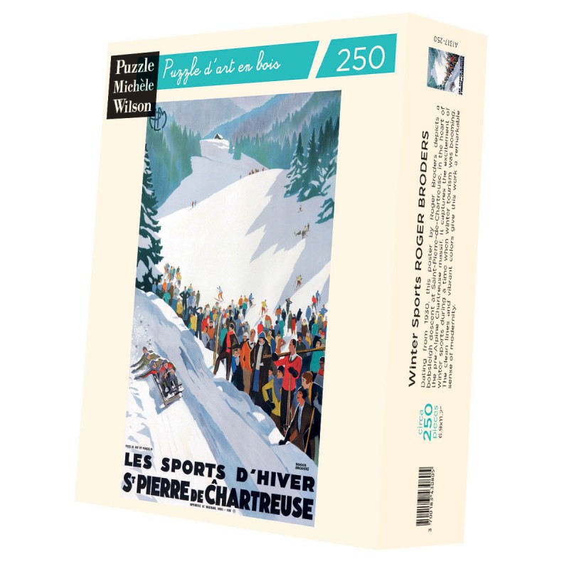 Puzzle 250 pièces - Les Sports d'Hiver Broders