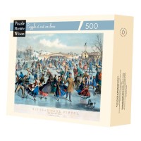 Puzzle 500 pièces - Central Park l'Hiver Parsons