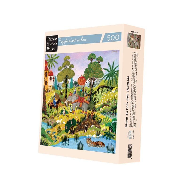 Puzzle 500 pièces - Paysage Oriental Au Tigre, Alain Thomas