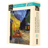 Puzzle 250 pièces - Café le soir de Van Gogh