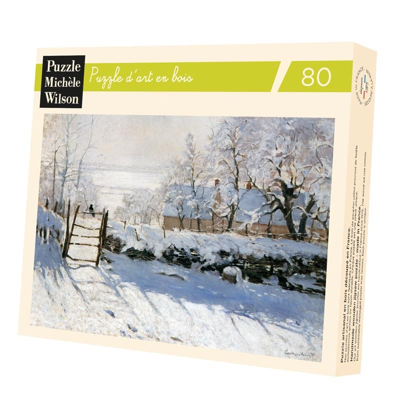 Puzzle 80 pièces -  La pie