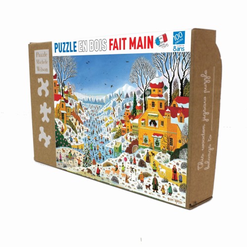 SCENE HIVERNALE AUX TOUCANS HC