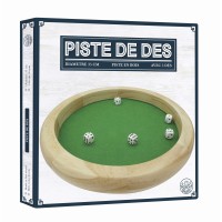 Piste de dés en bois 35cm