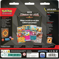 Pokemon Deck Combat de Ligue Mega Lucario EX