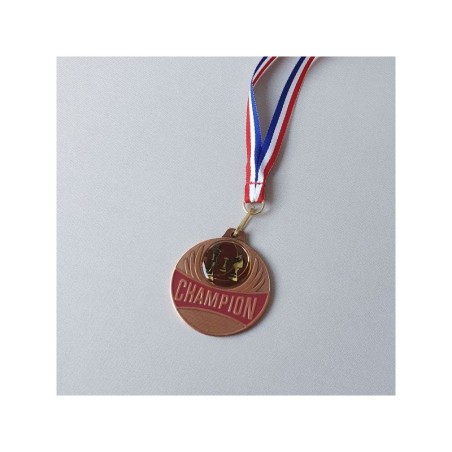 Médaille Echecs Champions 50mm - Bronze